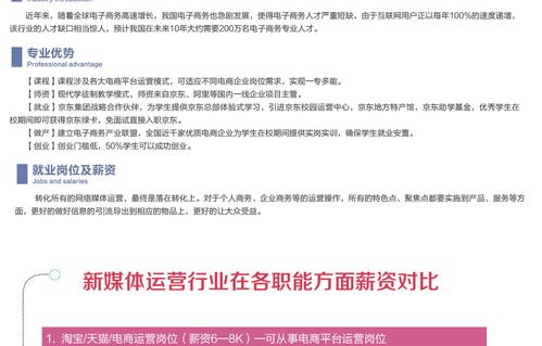 电子商务转新媒体专业