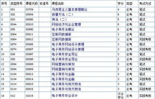 电子商务专业考啥科目啊