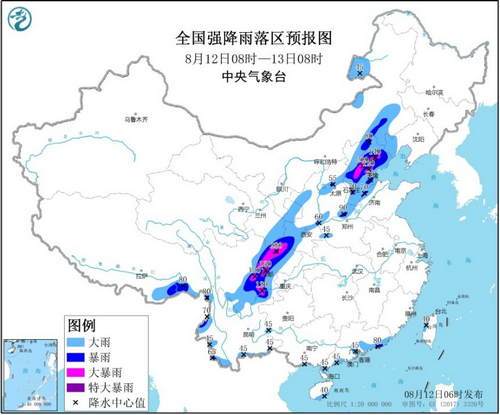 暴雨黄色预警，京津冀等地面临大到暴雨的挑战